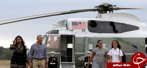 آشکار شدن اختلاف پدر و دختری میان اوباما و مالیا+ تصاویر