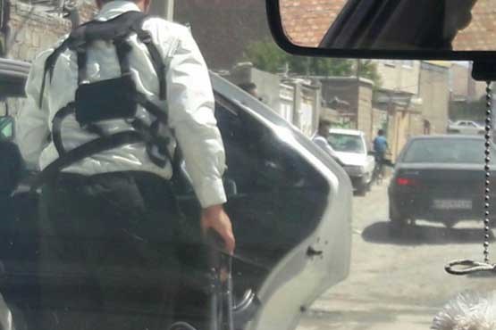 حمله مسلحانه به ماموران ناجا در بوکان برای آزاد کردن چند زندانی +تصاویر