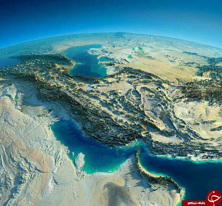 عکس از نقشه کشور ایران