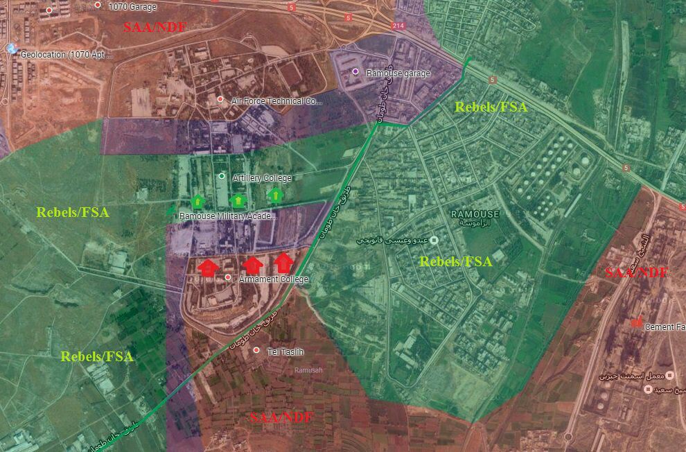 خیز بلند "حزب‌الله" و "ارتش سوریه" برای محاصره مجدد "حلب" + نقشه و جزئیات
