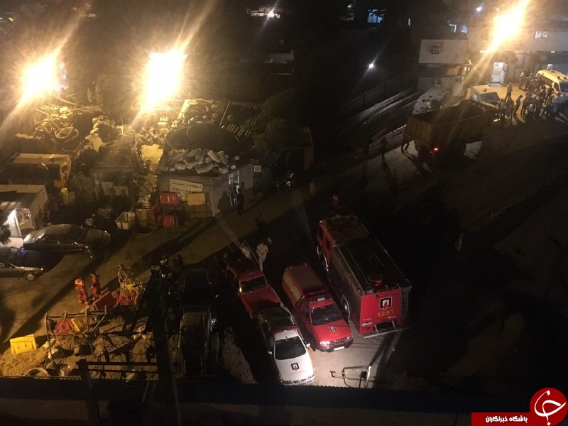 ریزش کارگاه تونل مترو کیانشهر/9 نفر نجات یافتند/4 کارگر هنوز زیر آوار هستند+تصاویر اختصاصی