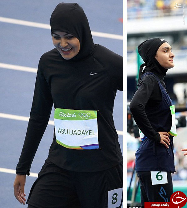 تجلی حجاب زنان ورزشکار در المپیک ریو +عکس