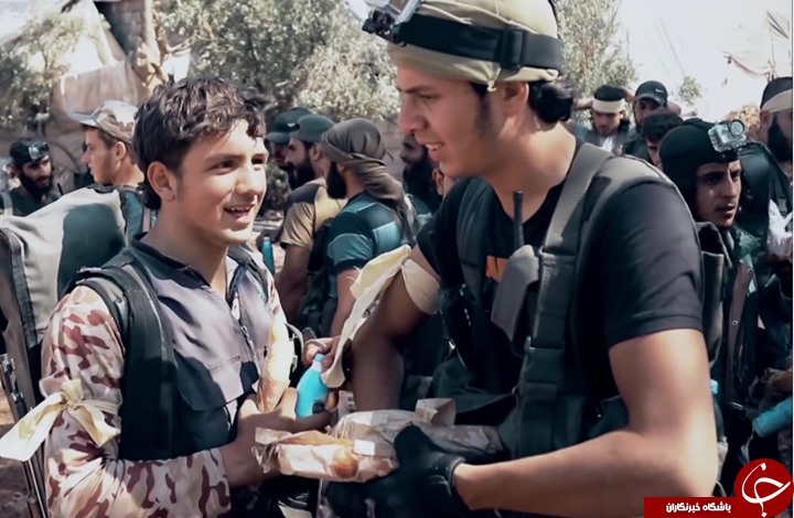 انتشار ویدئویی از تروریست‌های گروه احرار‌الشام در حلب
