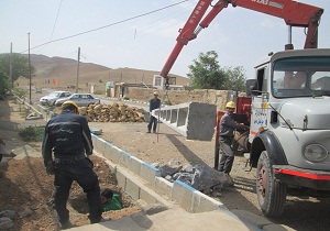 بهره برداری از سه پروژه بهینه سازی روشنائی معابر در مهدیشهر