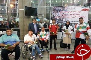 بازگشت نخستین گروه از ورزشکاران پارالمپیک به ایران + فیلم