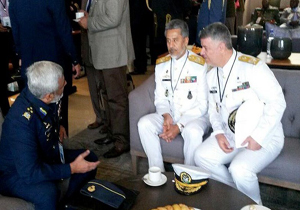 فرمانده نیروی دریایی ارتش با معاون فرمانده نیروی هوایی ارتش پاکستان دیدار کرد