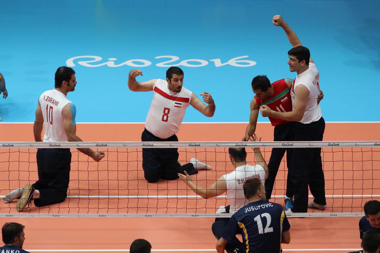 والیبال نشسته ایران طلایی شد
