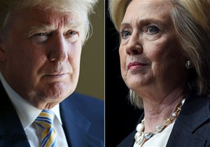 نتایج آخرین نظرسنجی انتخابات آمریکا: رقابت تنگاتنگ کلینتون و ترامپ در ایالت های تعیین کننده