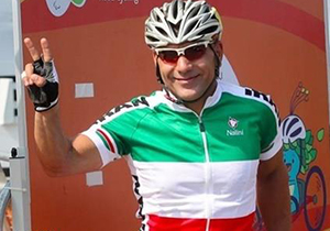 تشیع پیکر بهمن گلبار نژاد دوچرخه سوار پارالمپیک ریو در شیراز