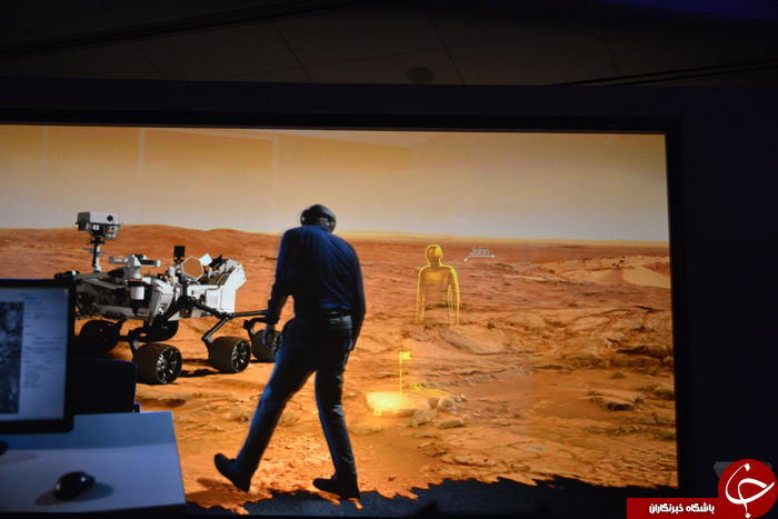 اجرا سفر مجازی به مریخ با هولو لنز مایکروسافت توسط ناسا +تصاویر
