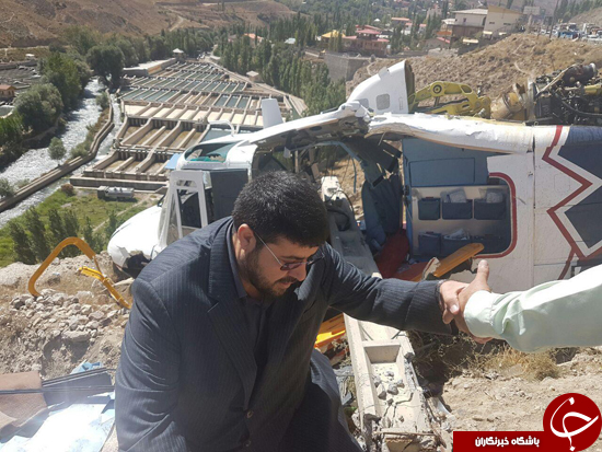 علت سقوط مرگبار بالگرد اورژانس در جاده هراز مشخص شد+ اسامی قربانیان و تصاویر