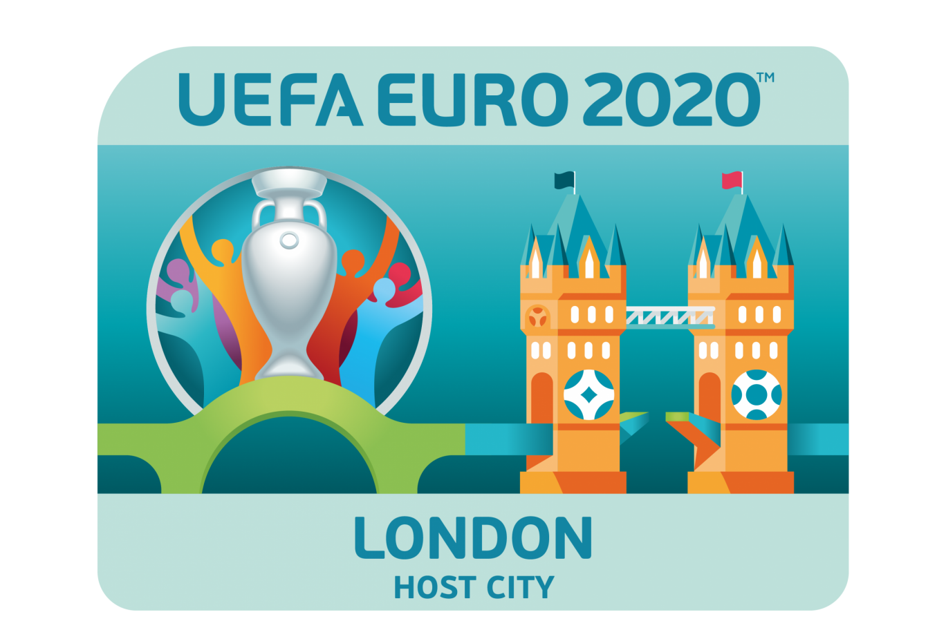 رونمایی از لوگوی رسمی یورو 2020