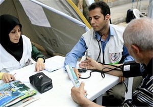 برپایی سومین بیمارستان صحرایی بسیج جامعه پزشكی
