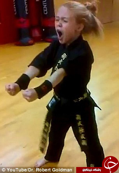 جوان ترین دختر کاراته باز +تصاویر