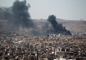 حمله موشکی رژیم سعودی به حومه استان صعده یمن