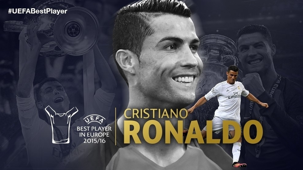 کریستیانو رونالدو به عنوان بهترین بازیکن اروپا انتخاب شد + مصاحبه