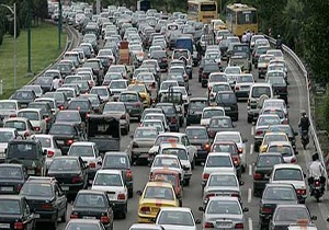 ترافیک نیمه سنگین درآزادراه کرج_تهران