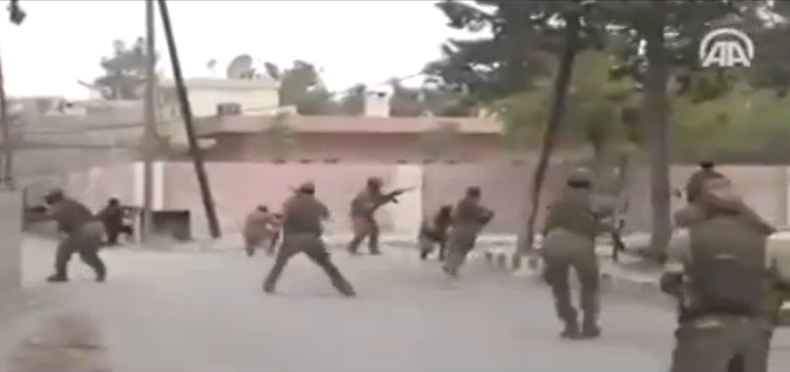 ویدیوی مضحک خبرگزاری آناتولی از مبارزه ارتش ترکیه با داعش