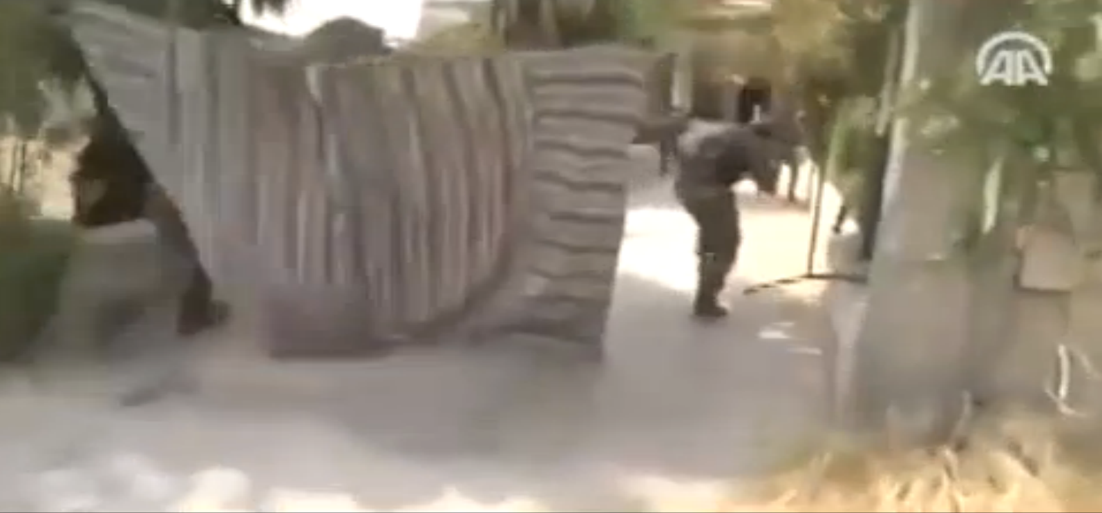 ویدیوی مضحک خبرگزاری آناتولی از مبارزه ارتش ترکیه با داعش+ تصاویر