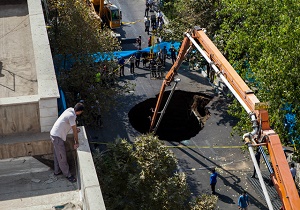 علت ایجاد حفره‌های زیرزمینی در تهران چیست؟