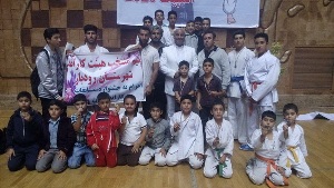 درخشش کاراته کاهای رودباری در مسابقات کاراته فستیوال استان