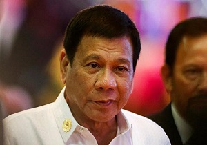 انتقاد رئیس‌جمهور فیلیپین از آمریکا و حمایت مقامات روسی و چینی از موضع ضد آمریکایی وی