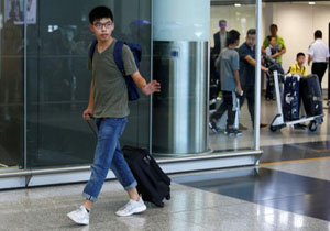 استرداد فعال برجسته مدنی هنگ‌کنگ از فرودگاه تایلند