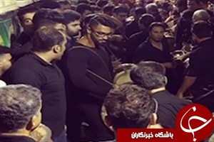 عزاداری پیمان رجبی به سبک بوشهری+ فیلم