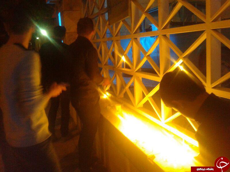 حضور عزاداران حسینی در شام غریبان + تصاویر