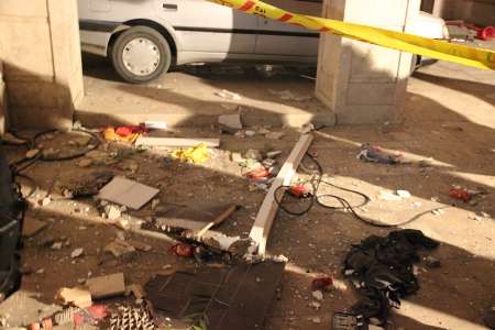 انفجار خانه‌ای در ورامین بر اثر نشت گاز + تصاویر