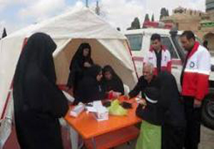 امدادرسانی به بیش از 2000 ایرانی در عاشورای حسینی/مداوای سرپایی 639 تن از عزاداران