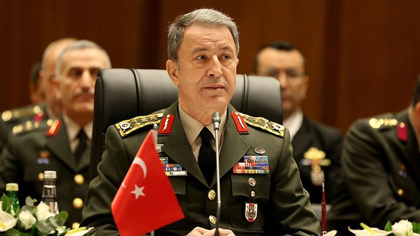 سفر رئیس ستاد ارتش ترکیه به آمریکا