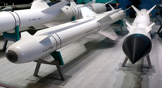 انهدام مواضع داعش و جبهه‌النصره با موشک «38- X» ارتش روسیه