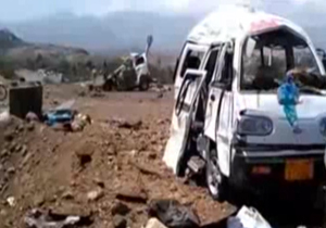حمله گسترده جنگنده های سعودی به مناطق مسکونی یمن + فیلم