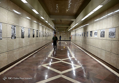 تئاتر و نمایشگاه عکس در ایستگاه مترو به روایت تصویر
