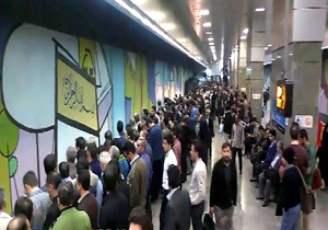 درددل دردناک شهروندان از وضعیت مترو +فیلم