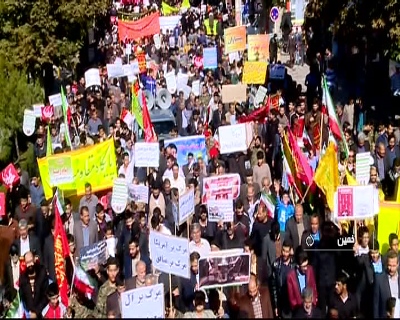 برگزاری راهپیمایی یوم الله 13 آبان در استان