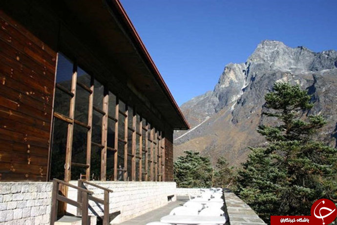عکس/ هتلی در بلندترین قله دنیا