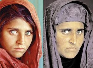 دختری که مونالیزای افغانستان شد