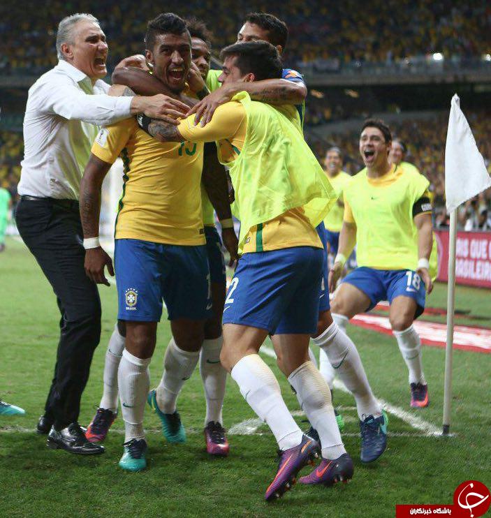 برزیل 3 - آرژانتین 0 / تحقیر آلبی سلسته با درخشش نیمار در سوپر کلاسیکو