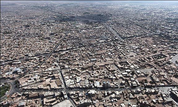 تهیه عکس هوایی از تمام نقاط شهر کرمان