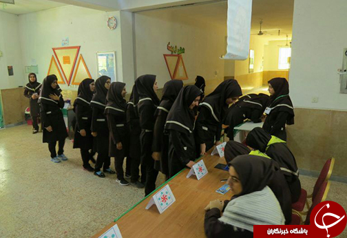 برگزاری انتخابات شورا های دانش آموزی در خنج + تصاویر