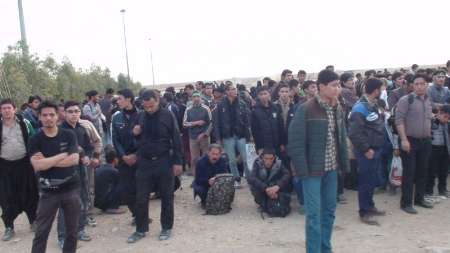 500 زائر افغانستانی اربعین حسینی در پلدختر بازگشت داده شدند