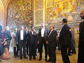 بازدید رئیس شورای ریاست جمهوری بوسنی و هرزگوین از آثار تاریخی اصفهان