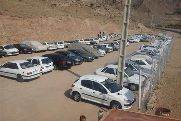خروج ۸۰ درصد خودروها از پارکینگ‌های مرز مهران