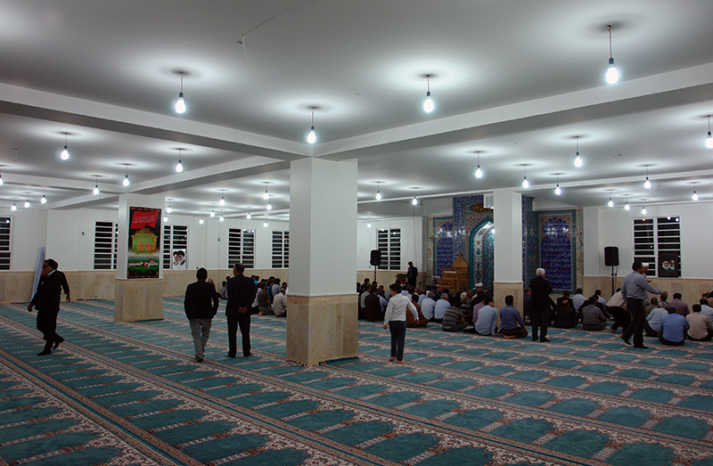 افتتاح حسینیه حضرت ابوالفضل العباس