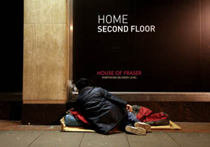بیش از 250 هزار نفر در انگلیس بی خانمان هستند