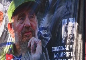 پدر انقلاب کوبا در خاک آرمید + فیلم