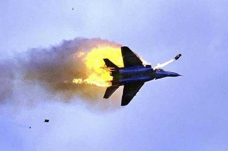سقوط یک فروند جنگنده اف 16 ارتش اردن