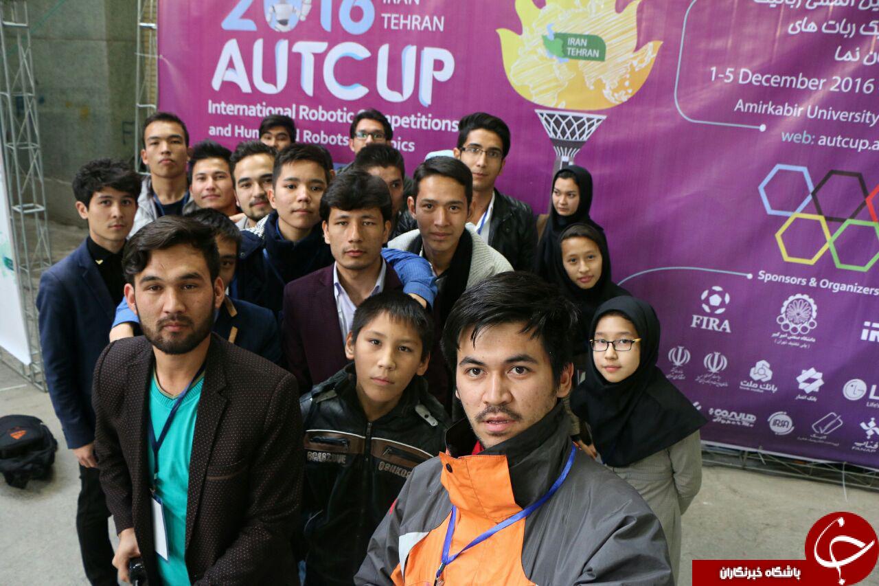 برگزاری مسابقات رباتیک دانشگاه امیرکبیر با همکاری نخبگان ایرانی و افغانستانی + عکس
